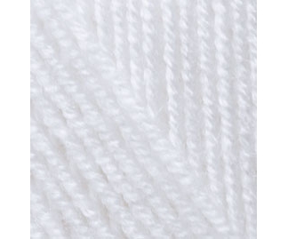 Пряжа Alize Superlana Midi 55 ( белый)