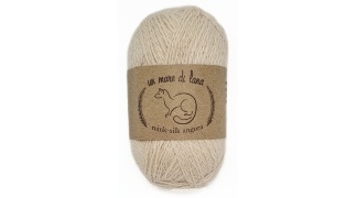 Пряжа Wool Sea Mink Silk 193 (кремовый)