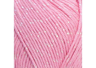 Пряжа Nako Calico Simli 06668 (розовый цвет)