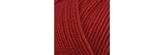 Пряжа Nako Peru 1175 (тёмно-красный цвет)