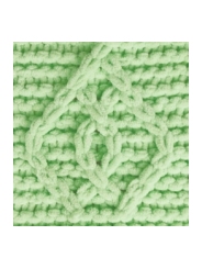 Пряжа Ализе Пуффи Файн 516 (пастельно-зелёный)