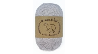 Пряжа Wool Sea Mink Silk 646 (светлая сталь)