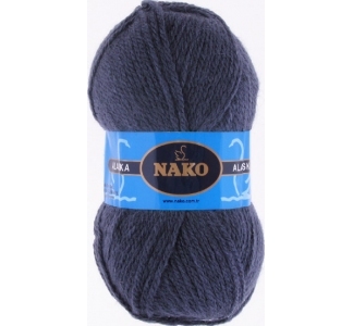 Пряжа Nako Alaska 7114 (серо-голубой)