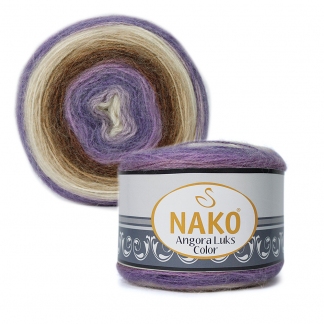 Пряжа Nako Angora Luks Color 81921