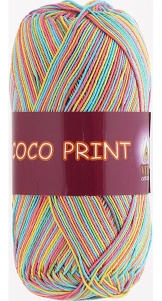 Пряжа Coco print 4680