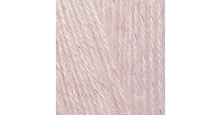 Пряжа Alize Angora Gold Simli 271 (жемчужно-розовый)