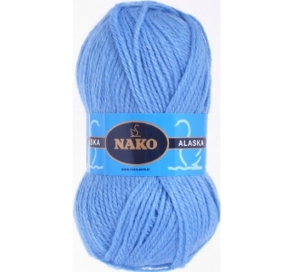 Пряжа Nako Alaska 7113 (голубой)