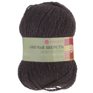 Пехорка Овечья шерсть 372 (Натур.т.серый)
