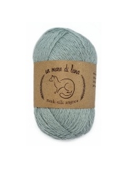 Пряжа Wool Sea Mink Silk 336 (ледяной)