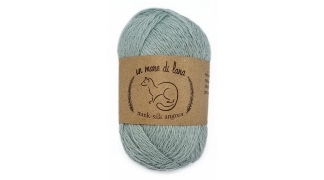 Пряжа Wool Sea Mink Silk 336 (ледяной)