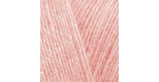 Пряжа Alize Angora Gold Simli 363 (светло-розовый)