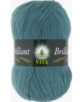 Пряжа Вита Бриллиант 5116 (Дымчато голубой)